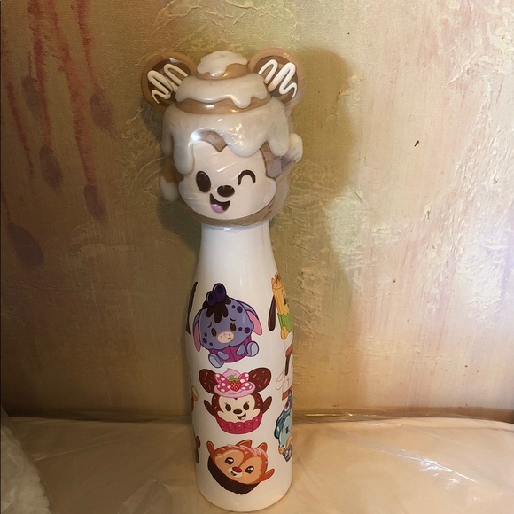 Disney Munchling Water Bottle & Cinnamon Mickey Topper NWOT - Picture 11 of 14